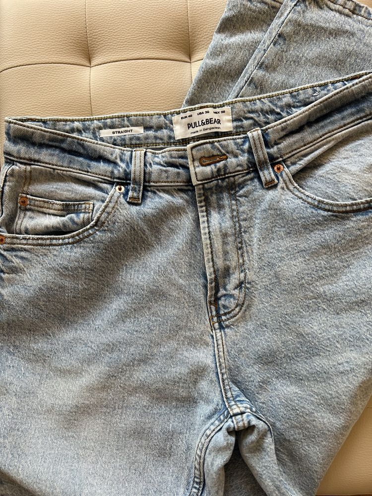 Оригинална мъжка риза Tommy Hilfiger + подарък дънки Pull&Bear