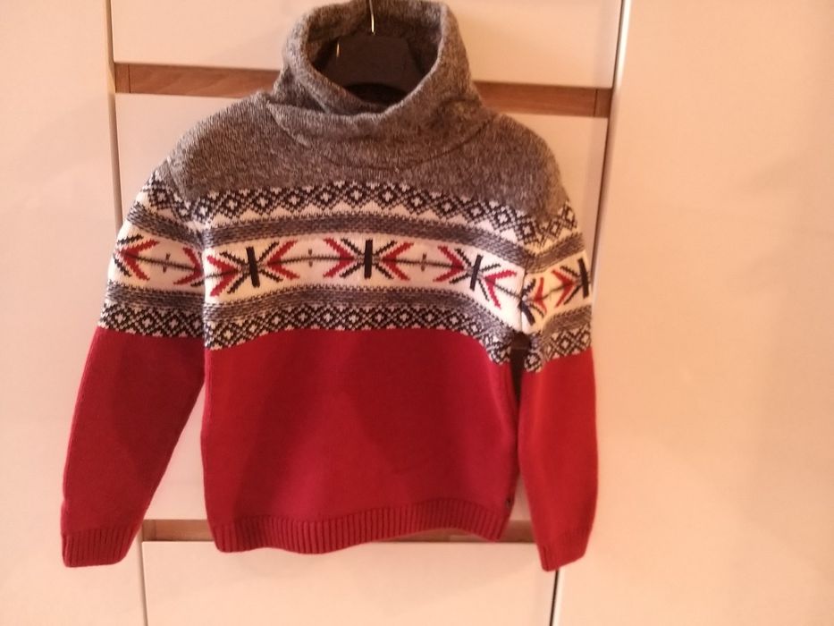 Жакардов пуловер за момче, Okaïdi, 110 cm, 4-5 год.