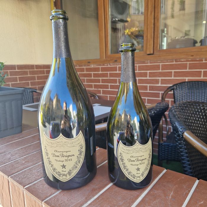 Sticlă goala de Perignon