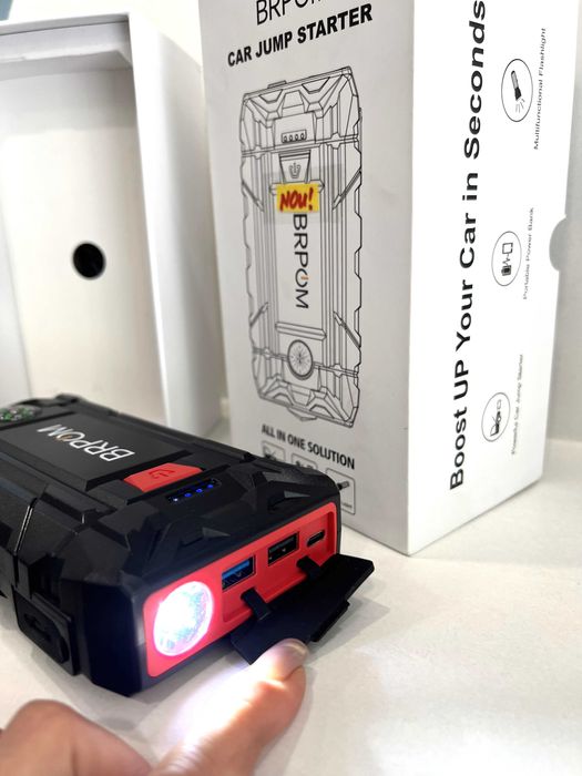 Redresor multifunctional de urgență Brpom BM150, 15800mAh, NOU!