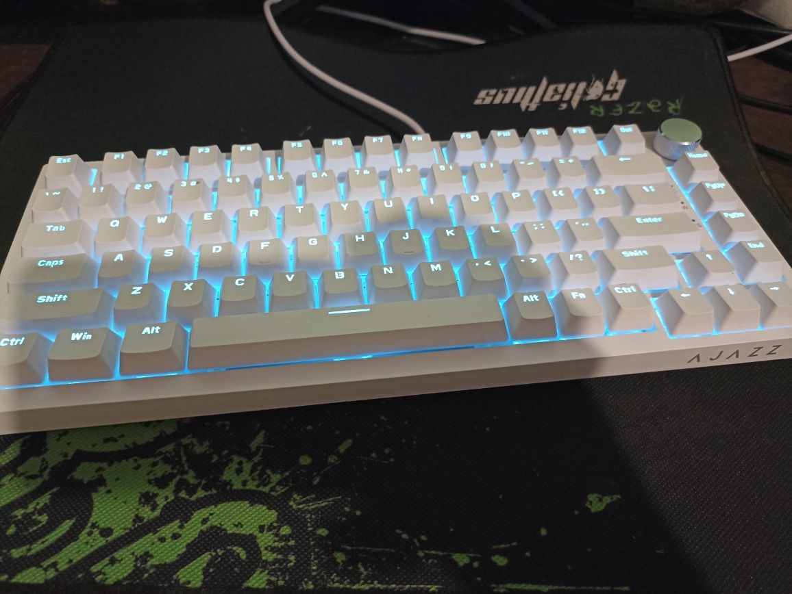 Игровой комплект: клавиатура Ajazz x Nacodex AK820 + мышь Attack Shark