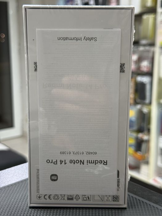 Xiaomi Redmi Note 14 Pro,Mindnight Black,256GB/8GB RAM *ЧистоНов*