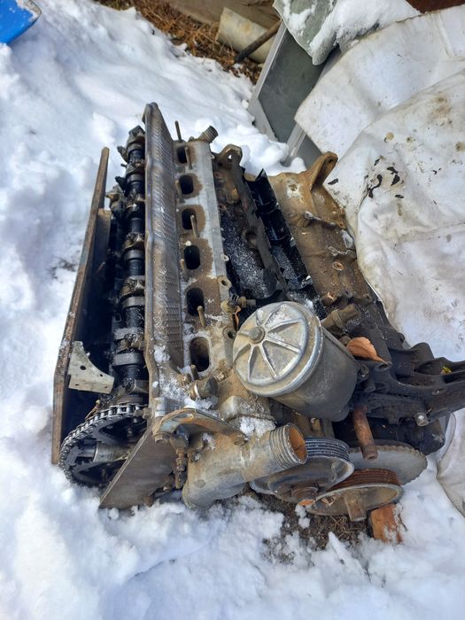 Мотор бмв е34 на ходу