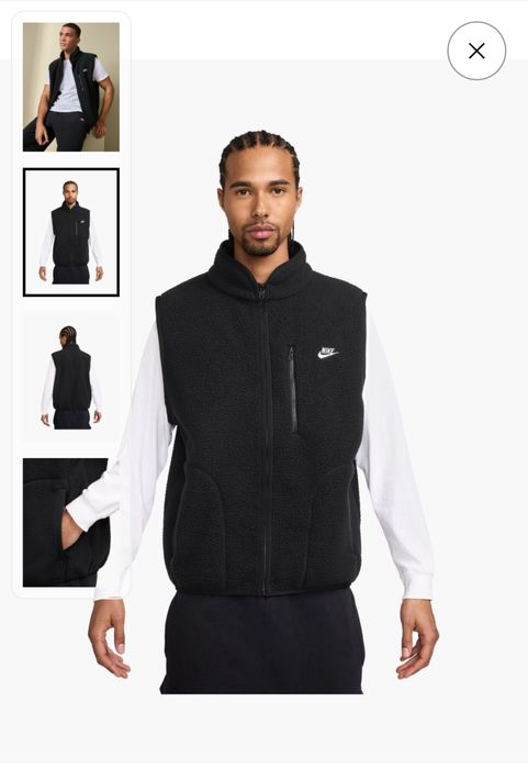 Nike оригинален елек каракул С размер