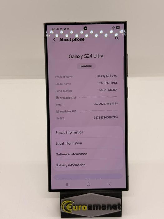 Telefon mobil Samsung Galaxy S24 Ultra, Dual SIM, 12GB RAM, -A-