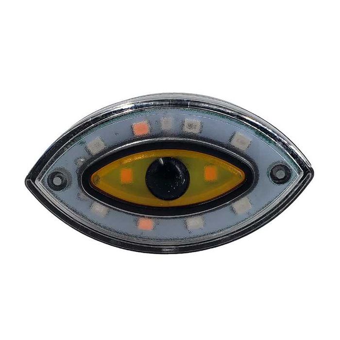 Задна LED стоп светлина за велосипед колело QIXUN EYE, USB, 30 лумена