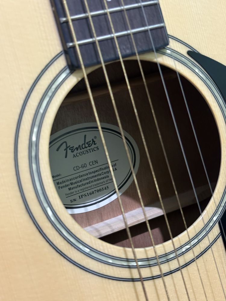 Акустическая гитара Fender CD-60 CEN