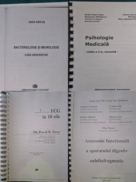 Curs medicina Fiziologie, Anatomie, Chirurgie, Ecg
