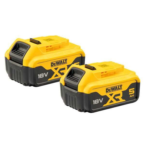 Батерии и зарядно устройство DeWALT DCB1104P2, 18V, 5Ah