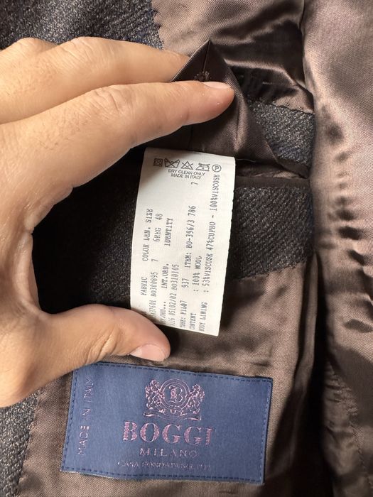 Sacou/blazer Boggi cu stofă Loro Piana