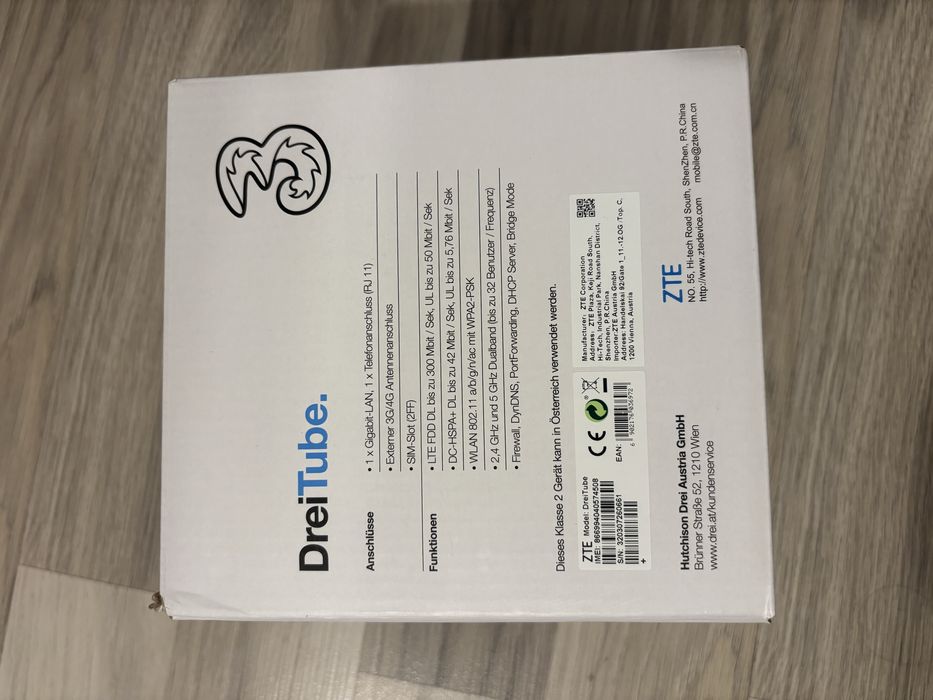 Router cu cartela sim Drei