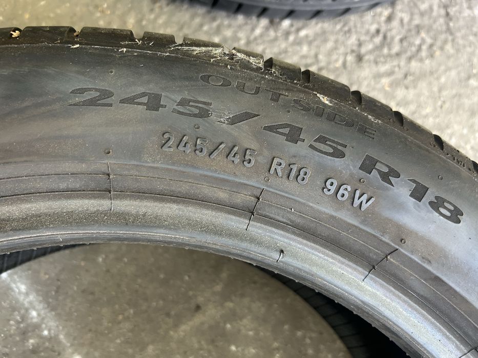 Летни Гуми Pirelli 245/45/18