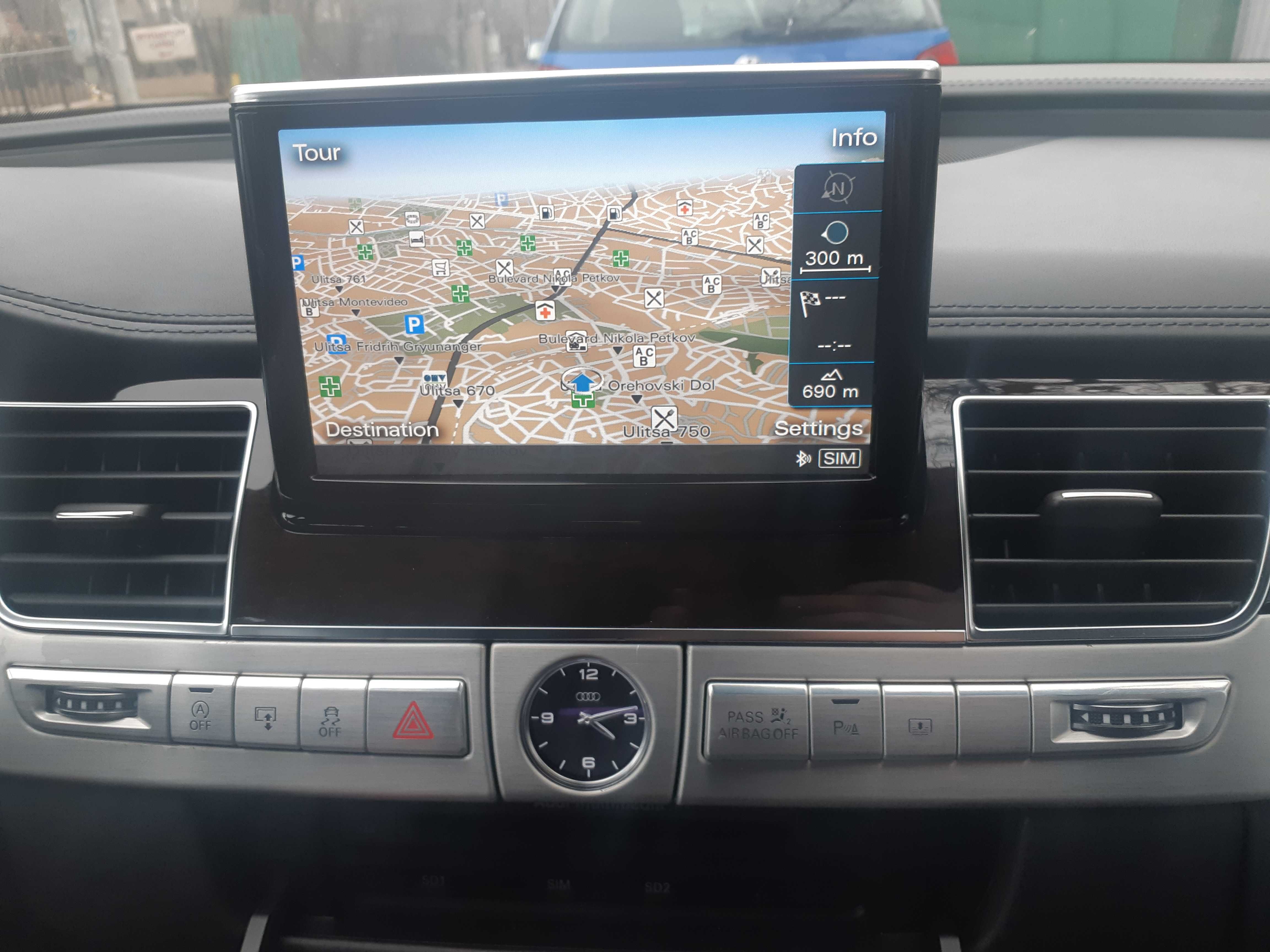 Audi 2023 MMI 3G+ HN+ Navigation Update Map A1/A4/A5/A6/A7/A8/Q3