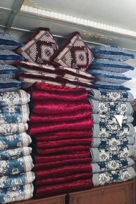 Курпача, материали туркия ва хитой