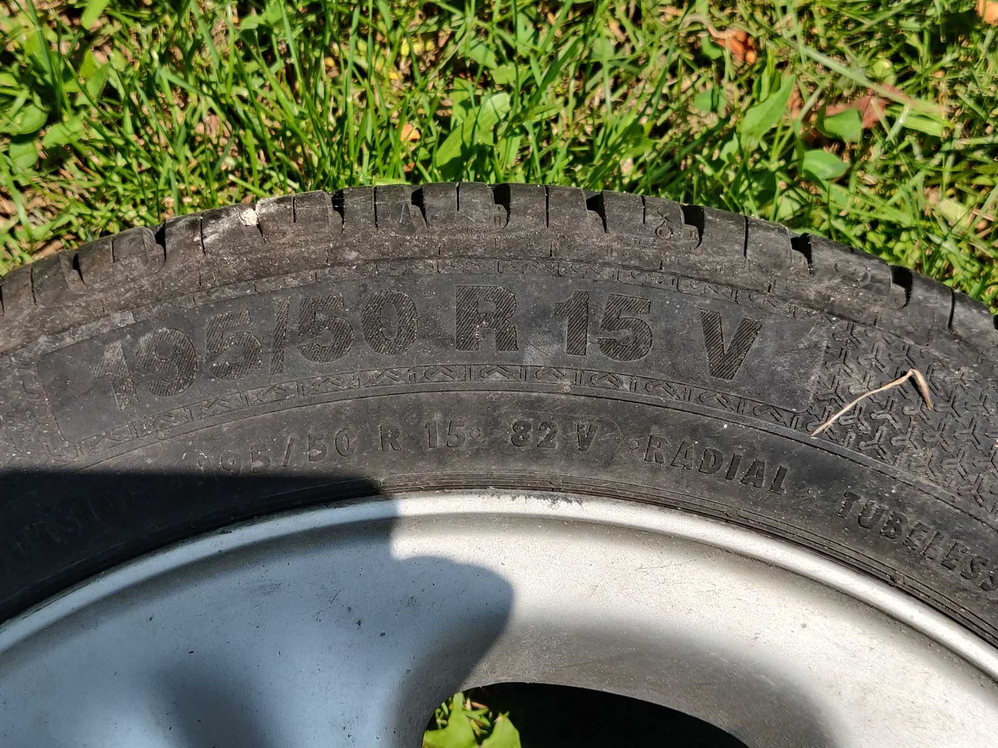 Алуминиеви джанти 15" с летни гуми 195/50/R15 6Jx15H2 за Фиат