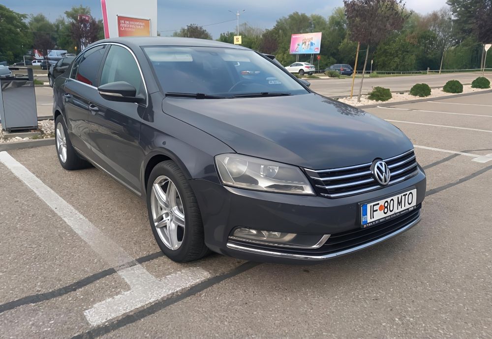 Vw Passat 2014/2.0 Tdi/Dsg/Navi mare / Scaune încălzite/Dublu clmatron