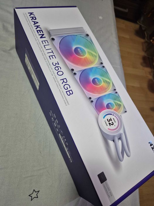NZXT Kraken Elite 360 RGB водно охлаждане