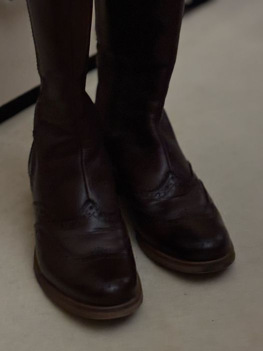 Дамски ботуши естествена кожа