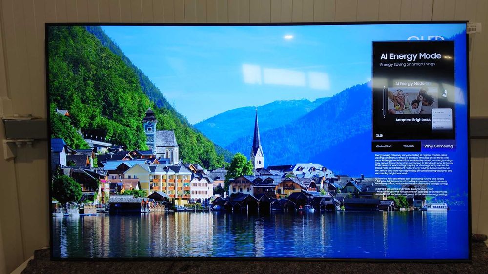 Televizor SAMSUNG QLED 75Q60D, 189 cm, Smart, 4K Ultra HD, Model 2024