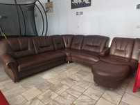 Coltar piele  + taburet ~ GERMANIA