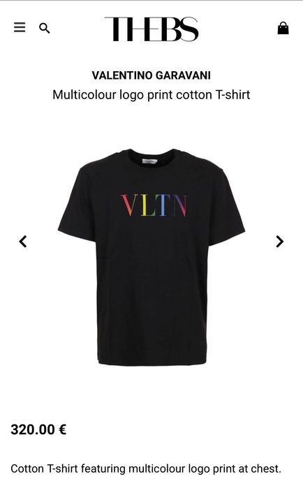 Оригинална мъжка тениска Valentino