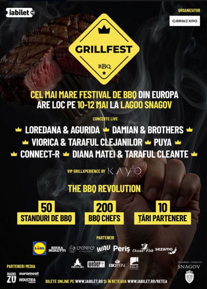 Bilet Grill Fest pentru toate zilele