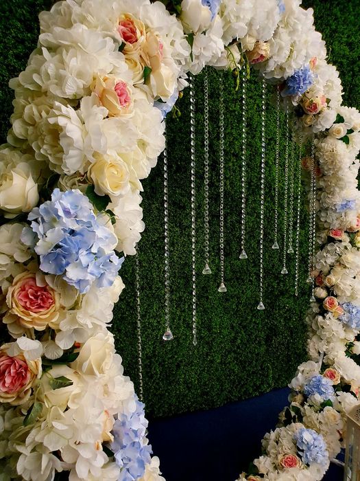 Arcada Aranjamente Flori Decor Stalpisori Nunta Botez Evenimente