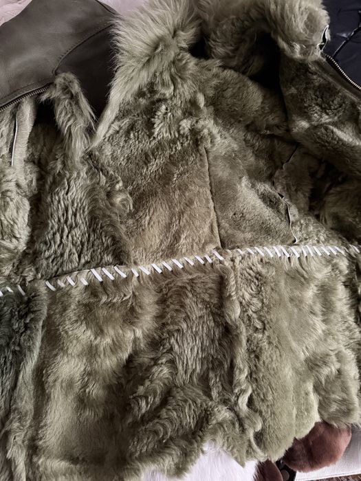 Cojoc de piele cu blana