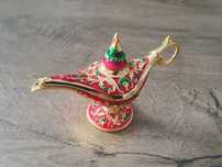 Lampa lui Aladdin din Dubai (rosu, mic) | Perfect pt cadou