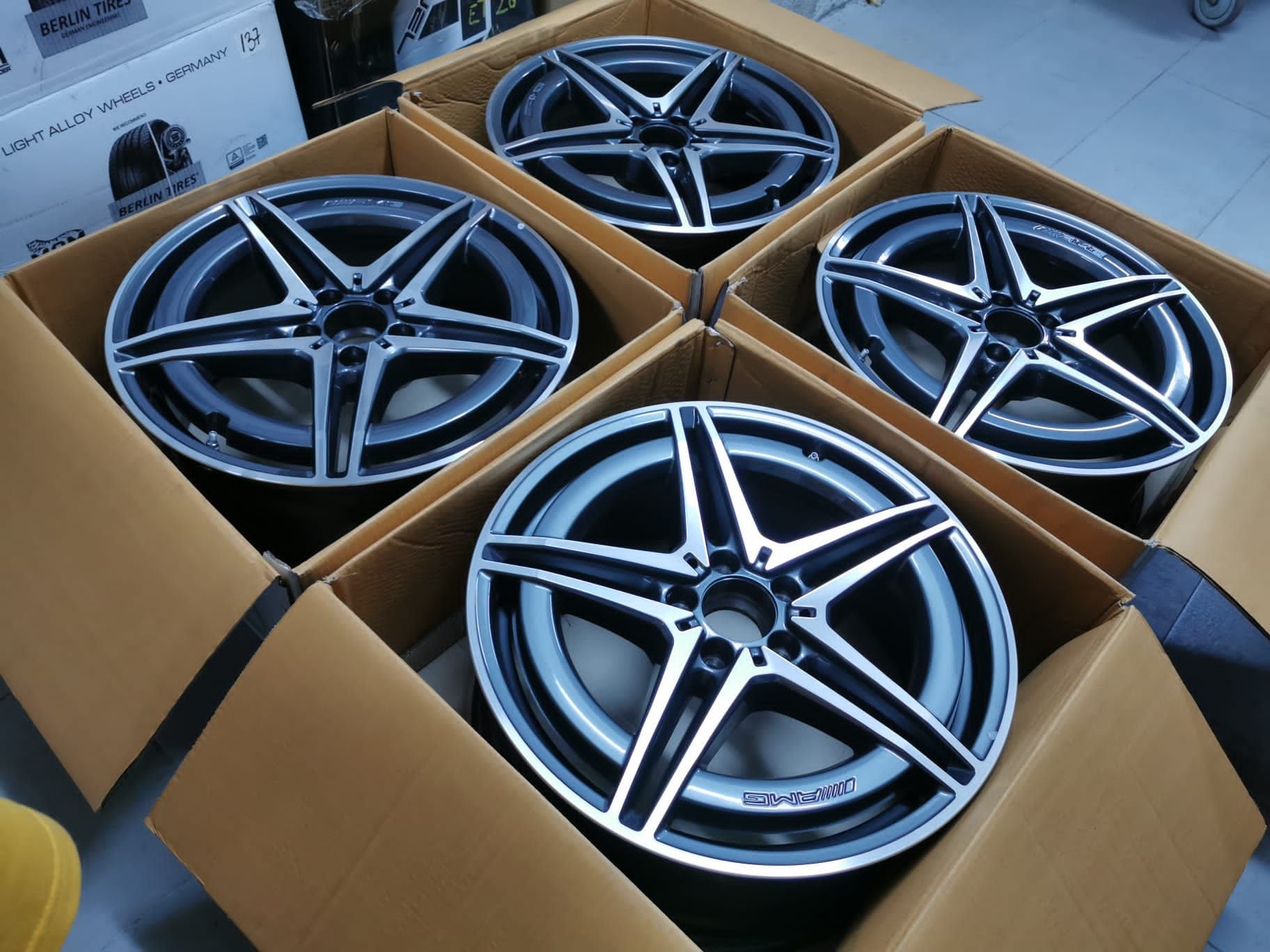 5 x 112 jante mercedes originale GLC AMG / GLE AMG EQS EQV EQC AMG