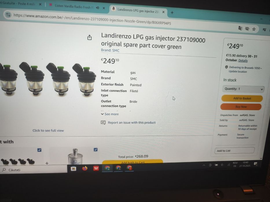 Injectoare gpl,noi, sigilate