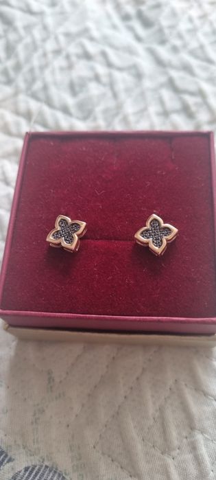 Серьги MUIZ Золото бриллианты