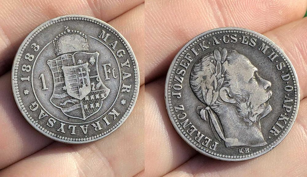 Lot monede argint Austria - Ungaria