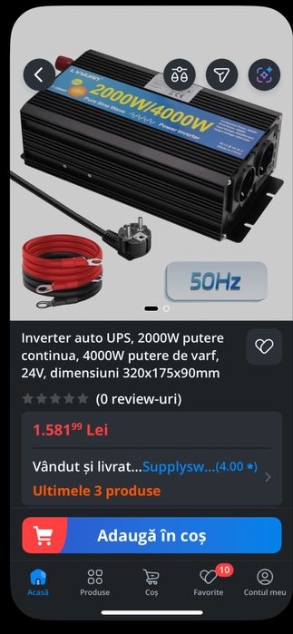 UPS de 4000W, nou