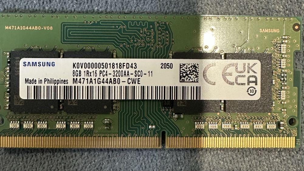 Оперативная память для ноутбука, 16 Гб, DDR4, 3200