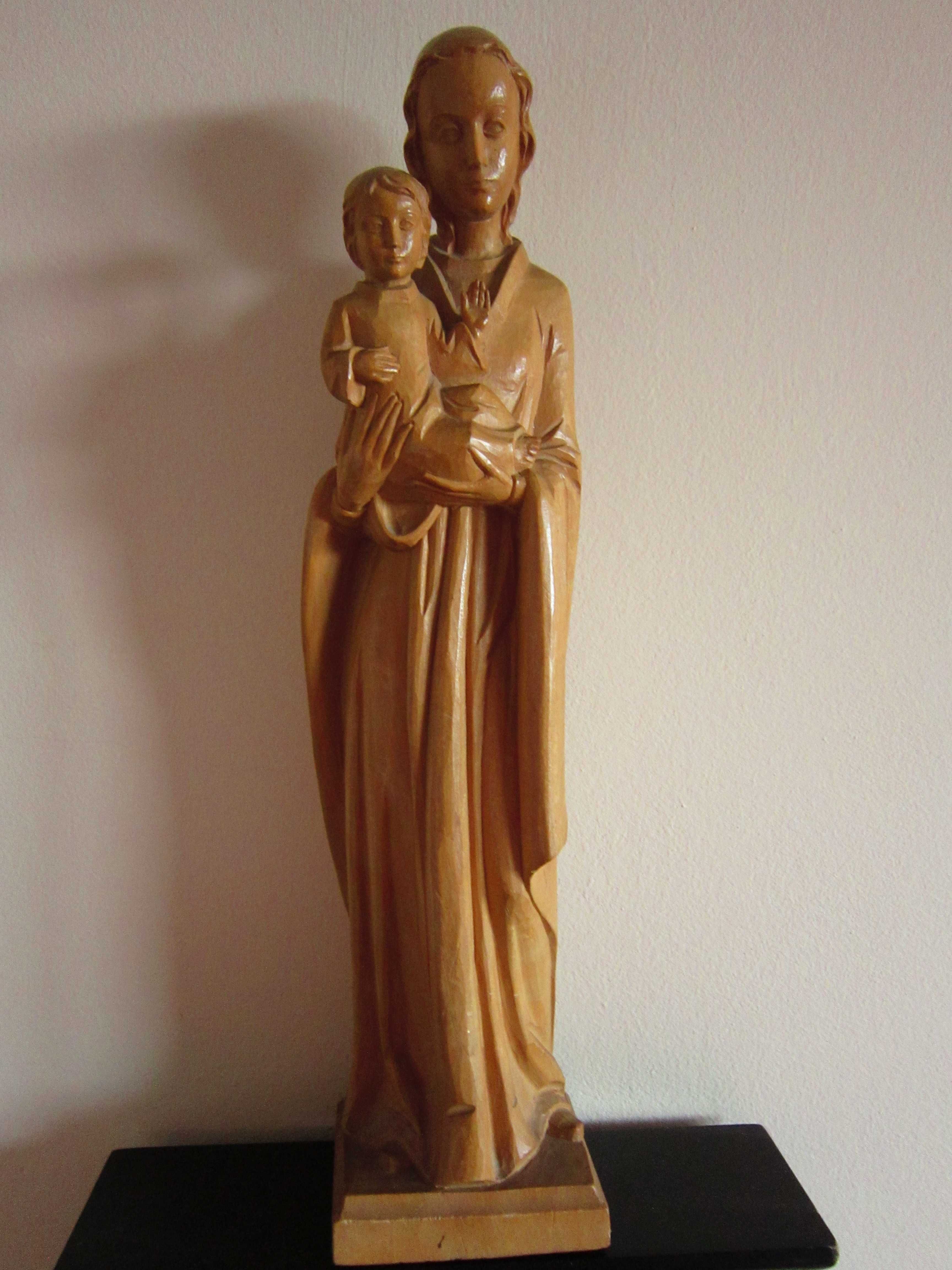 cadou rar Madonna Fecioara Maria cu pruncul sculptura colectie Germany