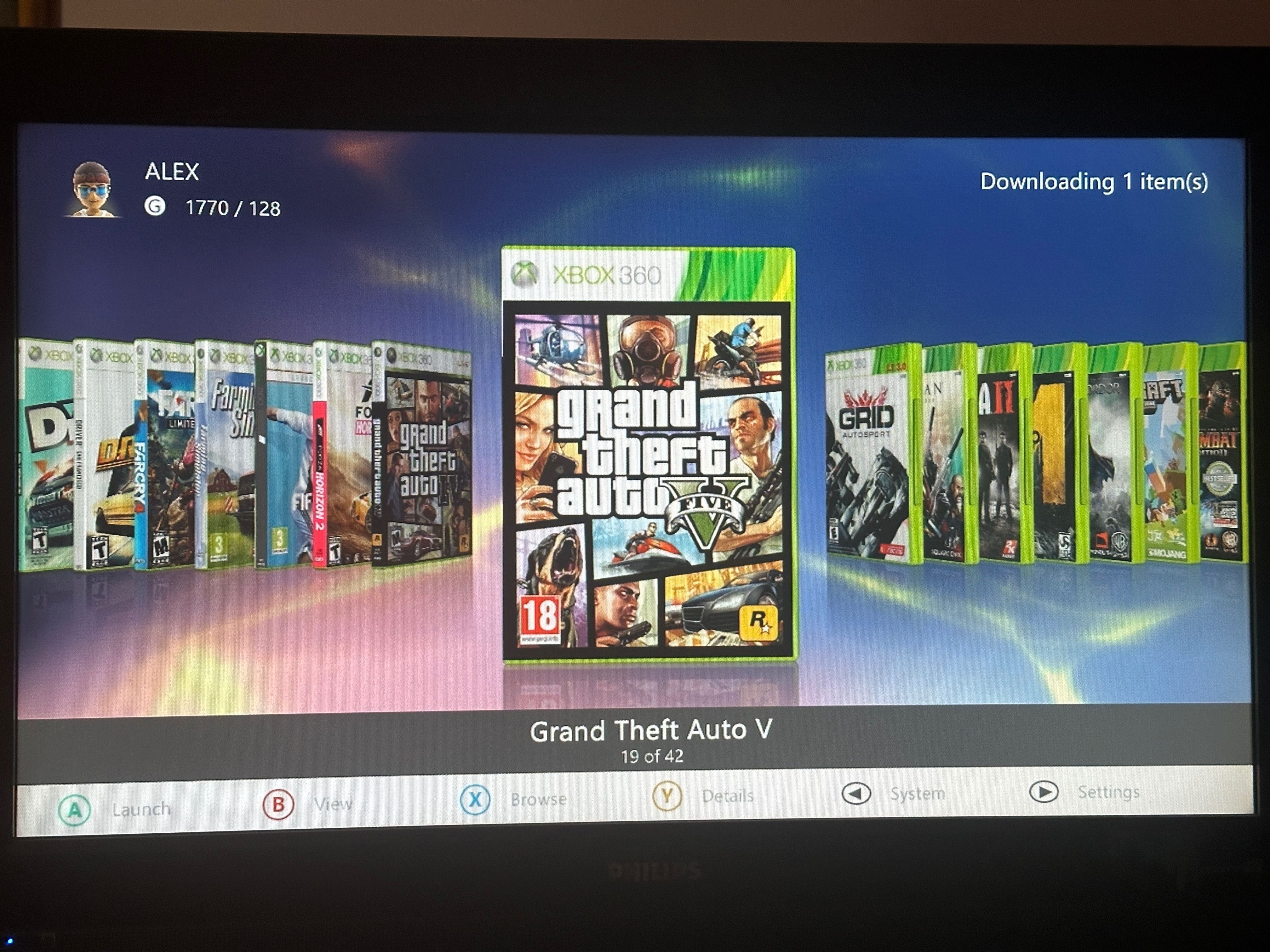 Xbox 360 modat 42 jocuri