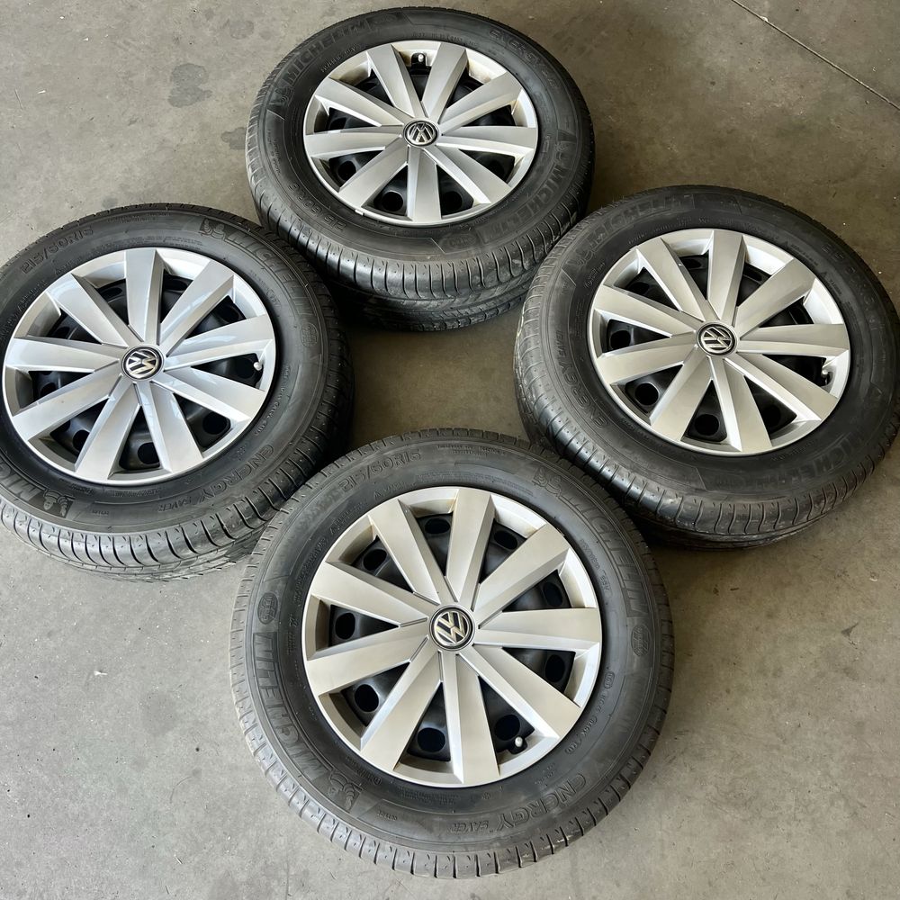 Roti de vara VW 16" / 5x112 / Jante tabla + anvelope