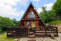 Cabana tip A-Frame si Casa din structura de lemn de vanzare la comanda