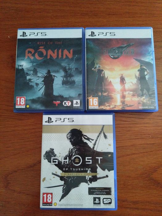 Schimb Final Fantasy 7 Rebirth,Rise of Ronin,Ghost of Tsushima ps5