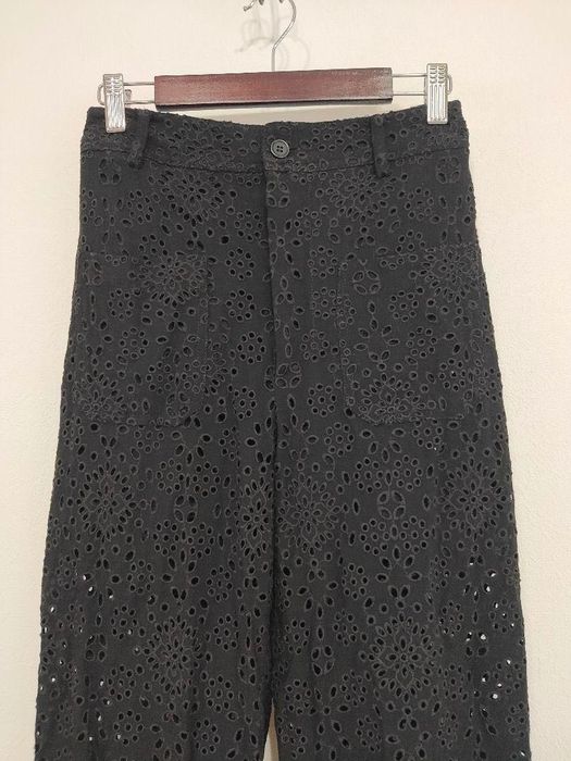 Кружевные брюки кюлоты ZARA в размере XS