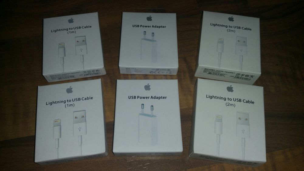 Incarcator+cablu lightning nou original Apple iPhone 4 5 SE 6 7 8 X 11