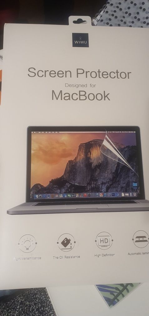 Защитная плёнка на MacBook