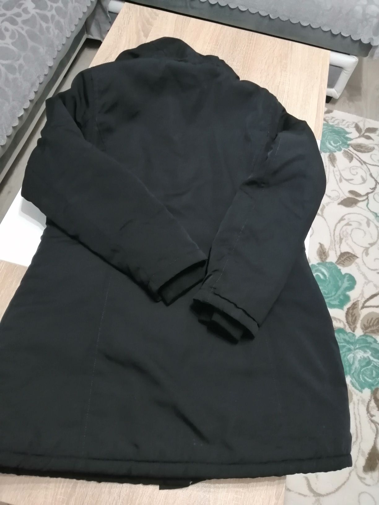 Дамско черно яке XL