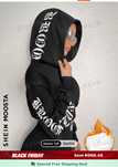 Crop hoodie, shein