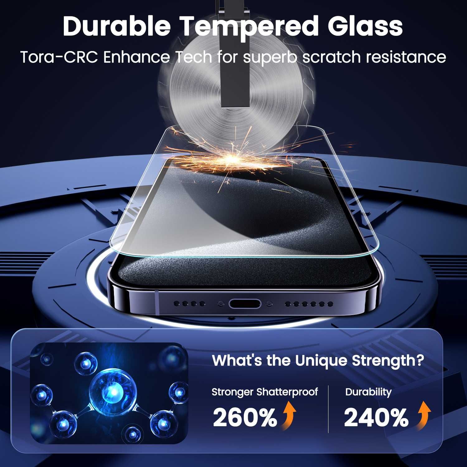 Folie Telefon Samsung Galaxy S22+,Sticla Securizata Premium Magic John
