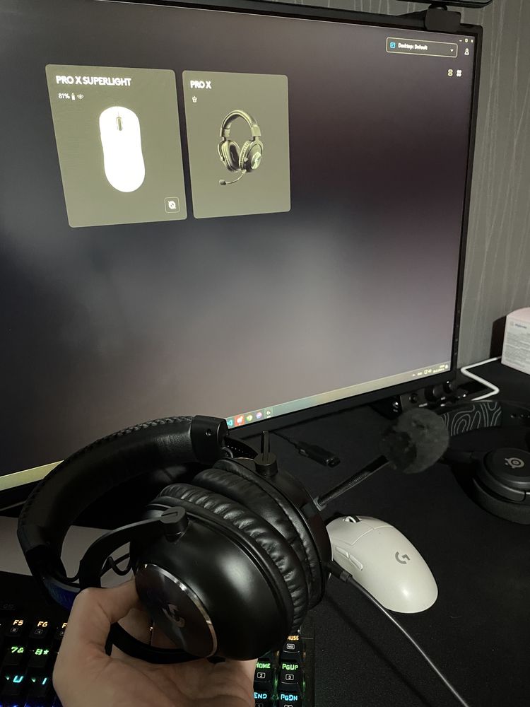 Слушалки Logitech G PRO X