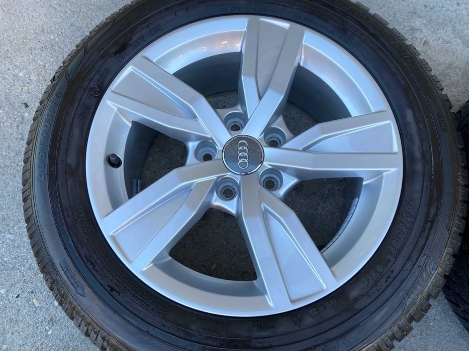 Janta aliaj Audi A4 cu anvelopa de iarna