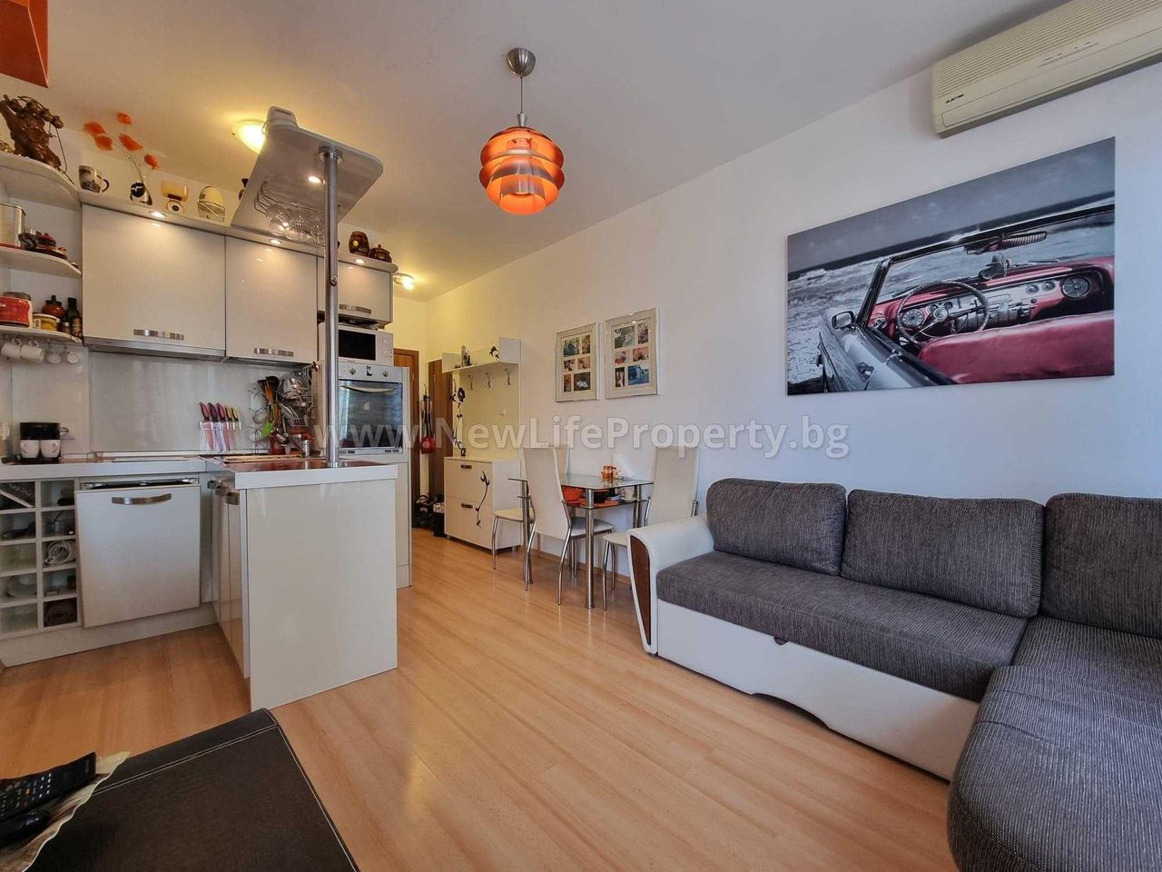 Продава се Двустаен апартамент в к.к. Слънчев бряг - 42 кв.м за 1096 €/кв.м - Снимка #6