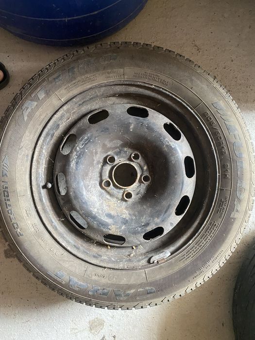 Roti rezerva echipate cu cauciucuri